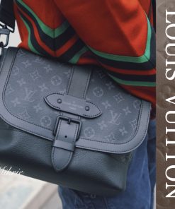 NEW IN◆ LV ショルダー メッセンジャー バッグ モノグラム 黒 M45911