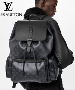 ◆大容量◆ LOUIS VUITTON バックパック バッグ トリオ 黒 M45538 SAC A DOS TRIO
