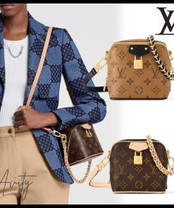 【レアな形が可愛い♪2色】Louis Vuitton ショルダーバッグ M47162 M47096