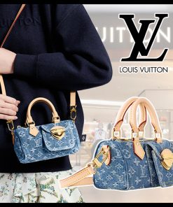 《デニムブルー♪》Louis Vuitton★ナノ・スピーディ M82950