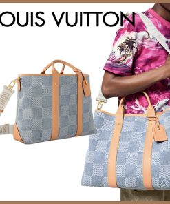 【爽やかな色合い☆】Louis Vuitton トートバッグ N40702