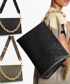 Louis Vuitton 大人気 クッサン MM ショルダーバッグ クラッチ M57782M57783M21650
