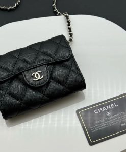 Chanel クラシック チェーン イブニング バッグ ラムスキン AP0238