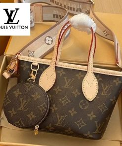 限定★LV ミニトート ネヴァーフル BB モノグラム ハンドバッグ