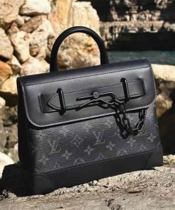 【ピンバックルがお洒落♪】Louis Vuitton★スティーマー PM M24436