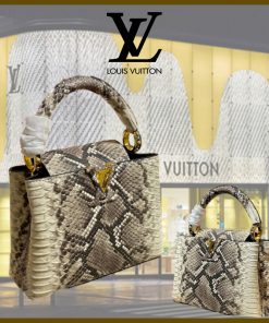 【Louis Vuitton 】カプシーヌのパイソン柄のかっこよさにこだわり、LVはカプシーヌを「レディースバッグ」と位置付ける